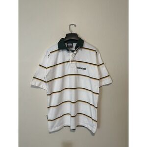 Vintage  Barbarian Rugby Polo Shirt XL/2XL 24x29 Stripes